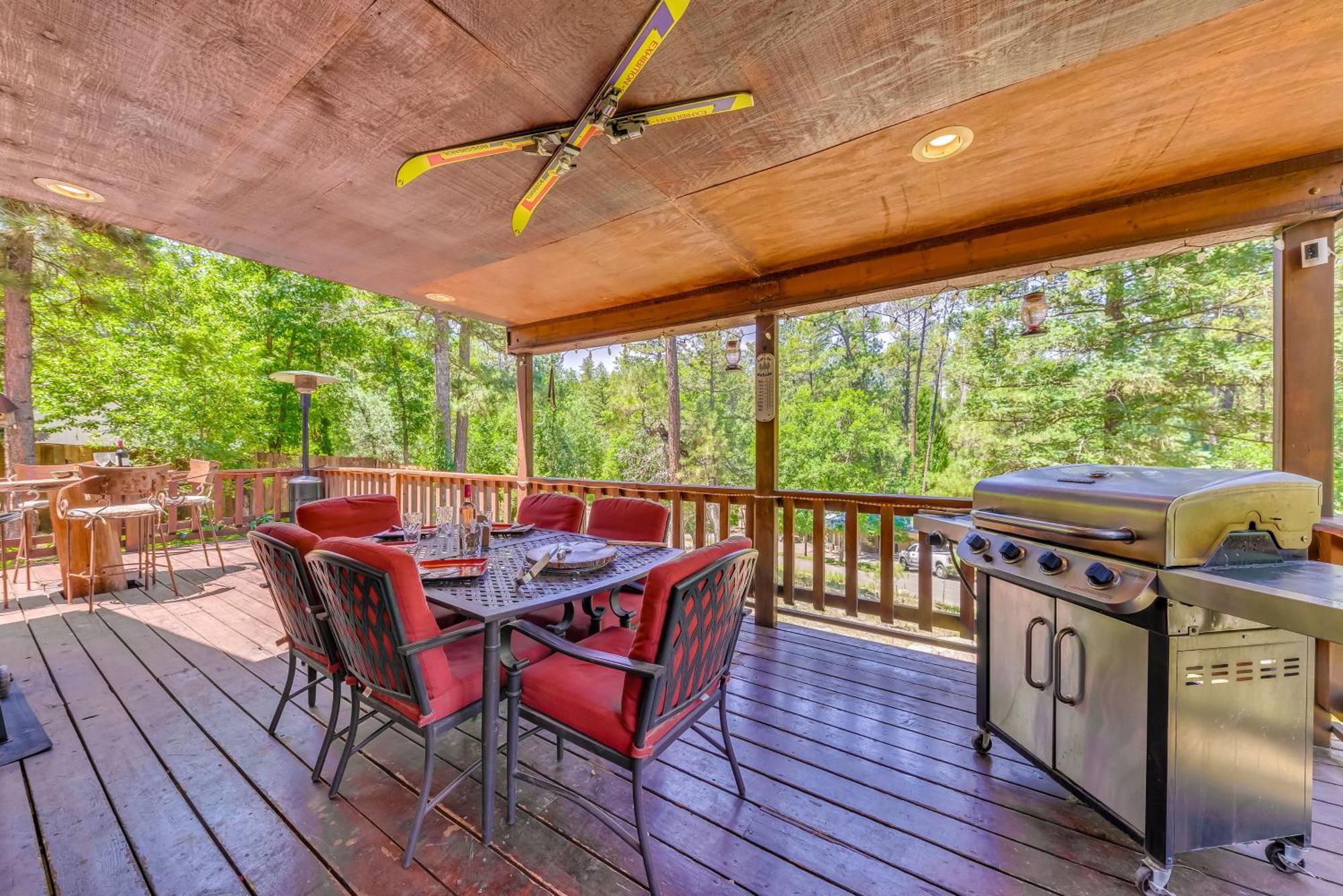 Unique Bear Country Cabin In Ruidoso With Hot Tub! Exterior foto